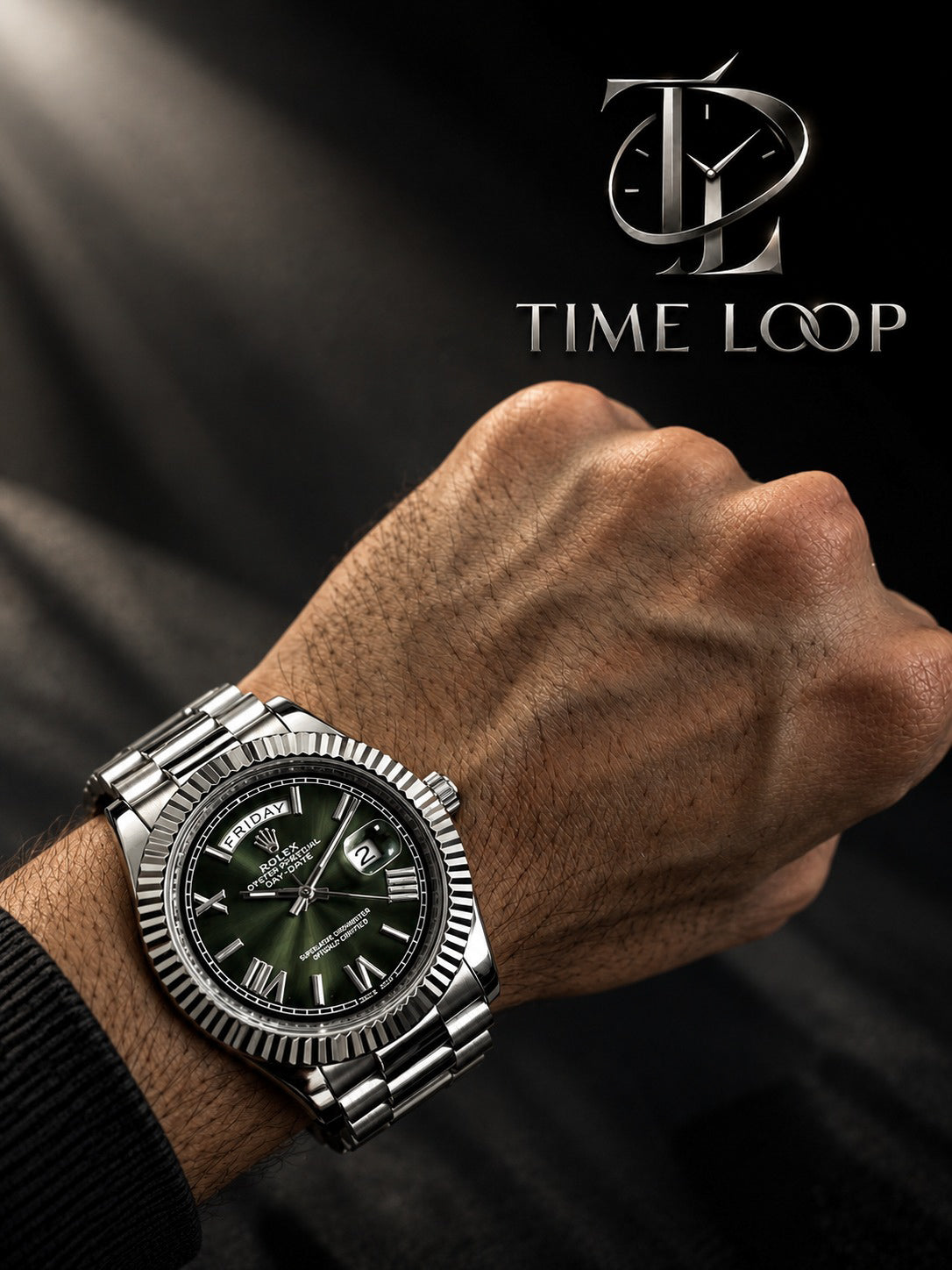 PREMIUM ROLEX Day-Date Green Dial