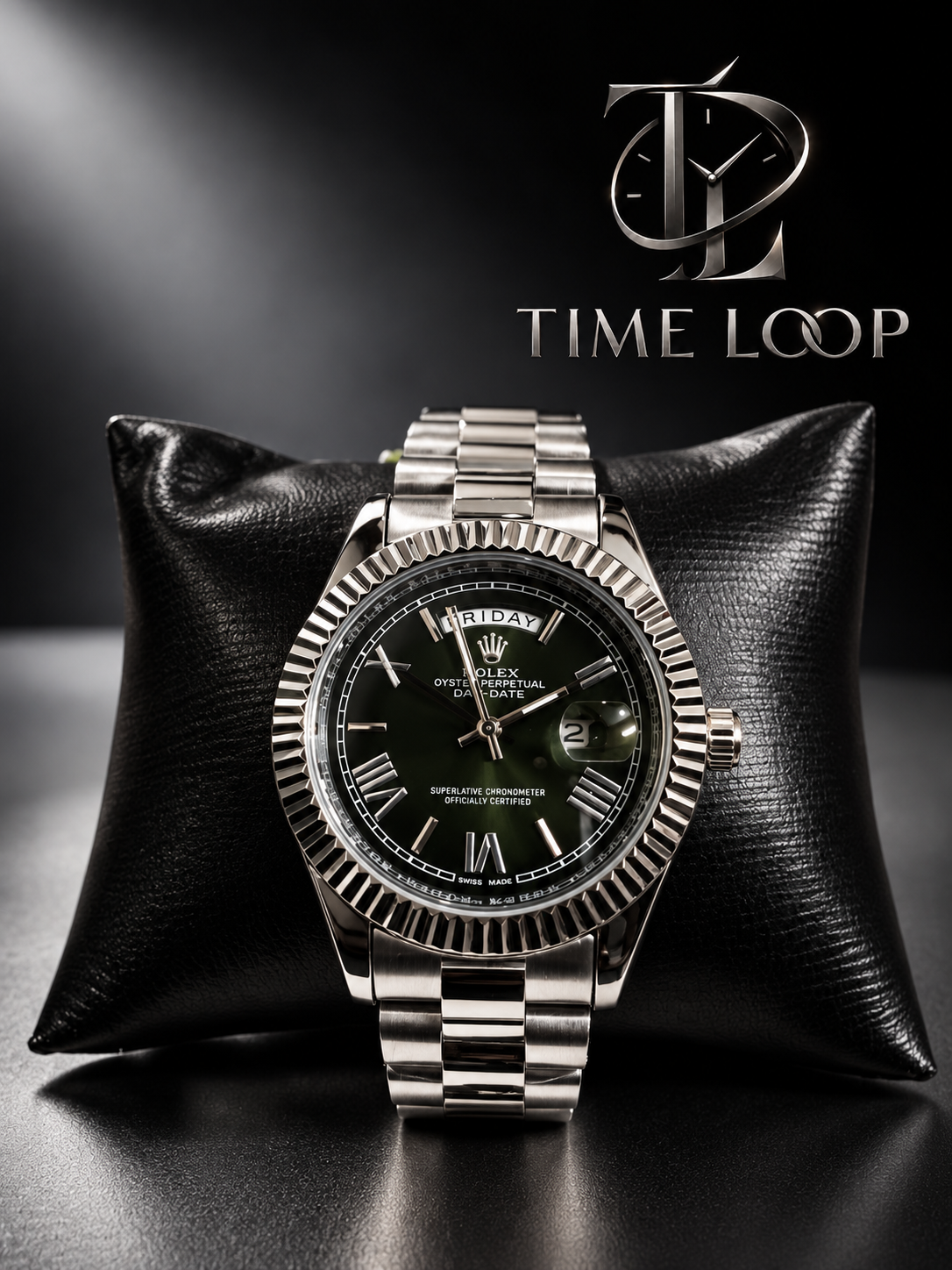 PREMIUM ROLEX Day-Date Green Dial